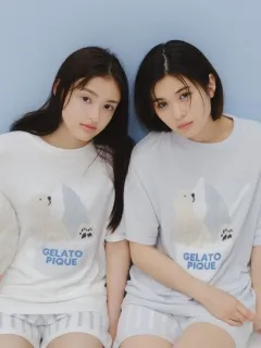 gelato pique/【COOL】しろくまアイスジャガードプルオーバー/プルオーバー