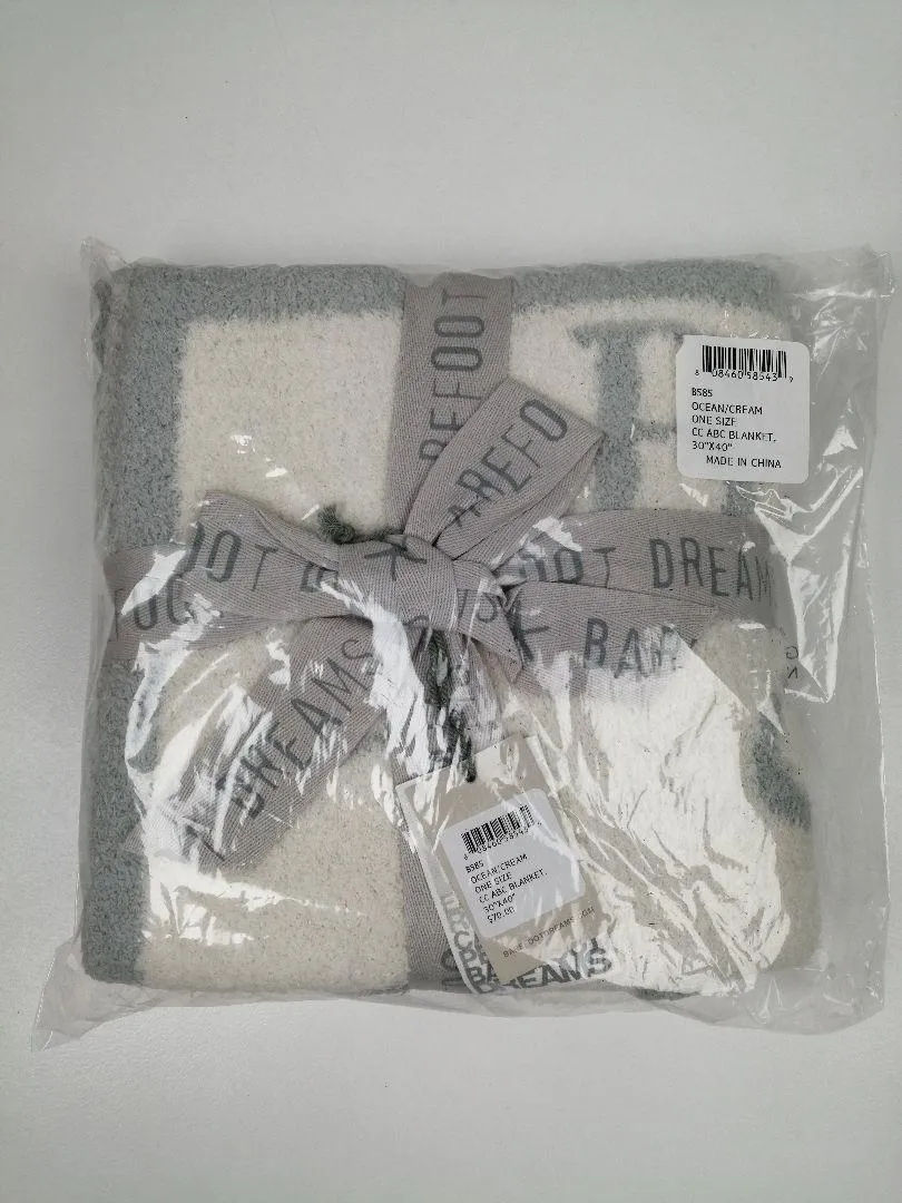 ( 新品未使用 ) ベアフットドリームス ベビーブランケット ブルー