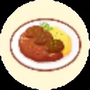 マメバーグカレー