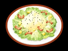 ゆきかきシーザーサラダ