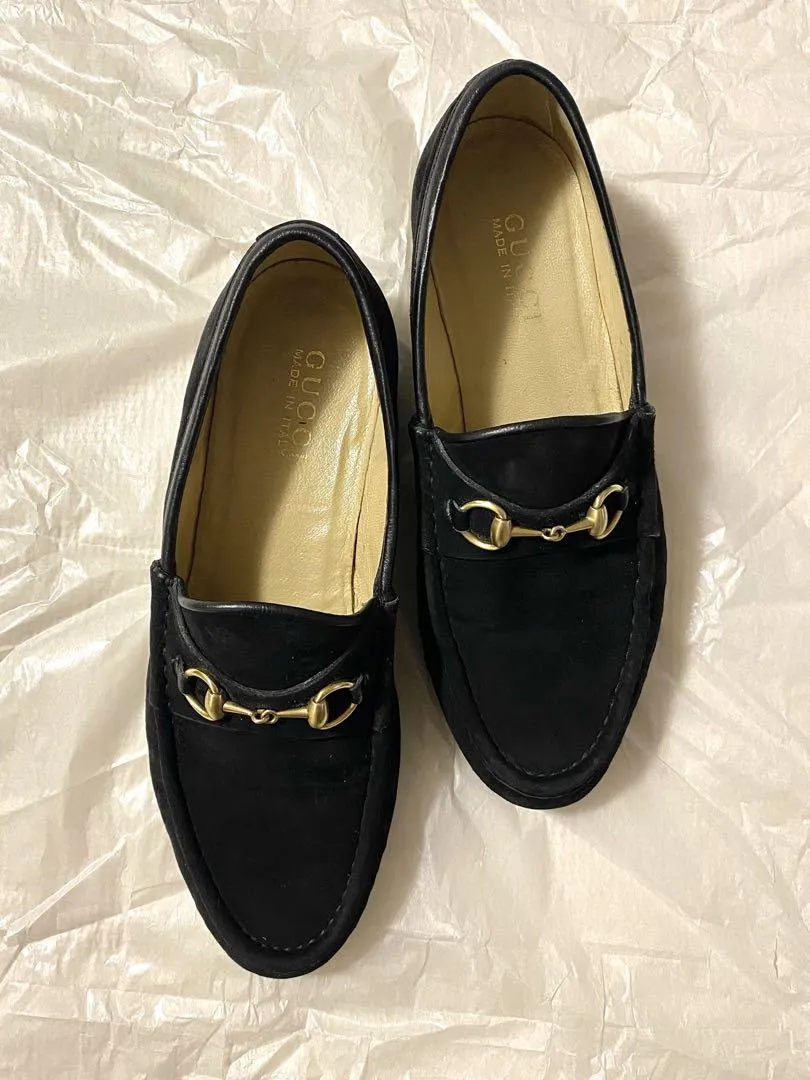 グッチ GUCCI ビットローファー 38 1/2 レディース メンズ 24.5