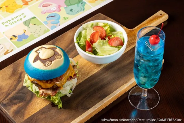 ポケモンスリープ カビゴン バーガーセット