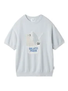 GELATO PIQUE HOMME/【COOL】【HOMME】しろくまアイスジャガードプルオーバー/プルオーバー