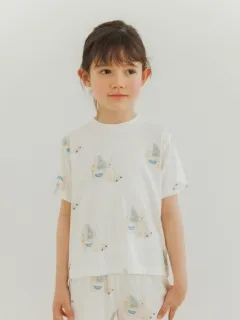 gelato pique Kids＆Baby/【COOL】【KIDS】しろくま柄Tシャツ/Tシャツ/カットソー