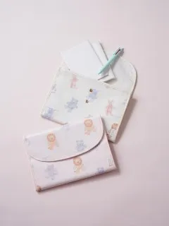 gelato pique/【ONLINE限定】ぬいぐるみモチーフ母子手帳ケースL/ママグッズ類