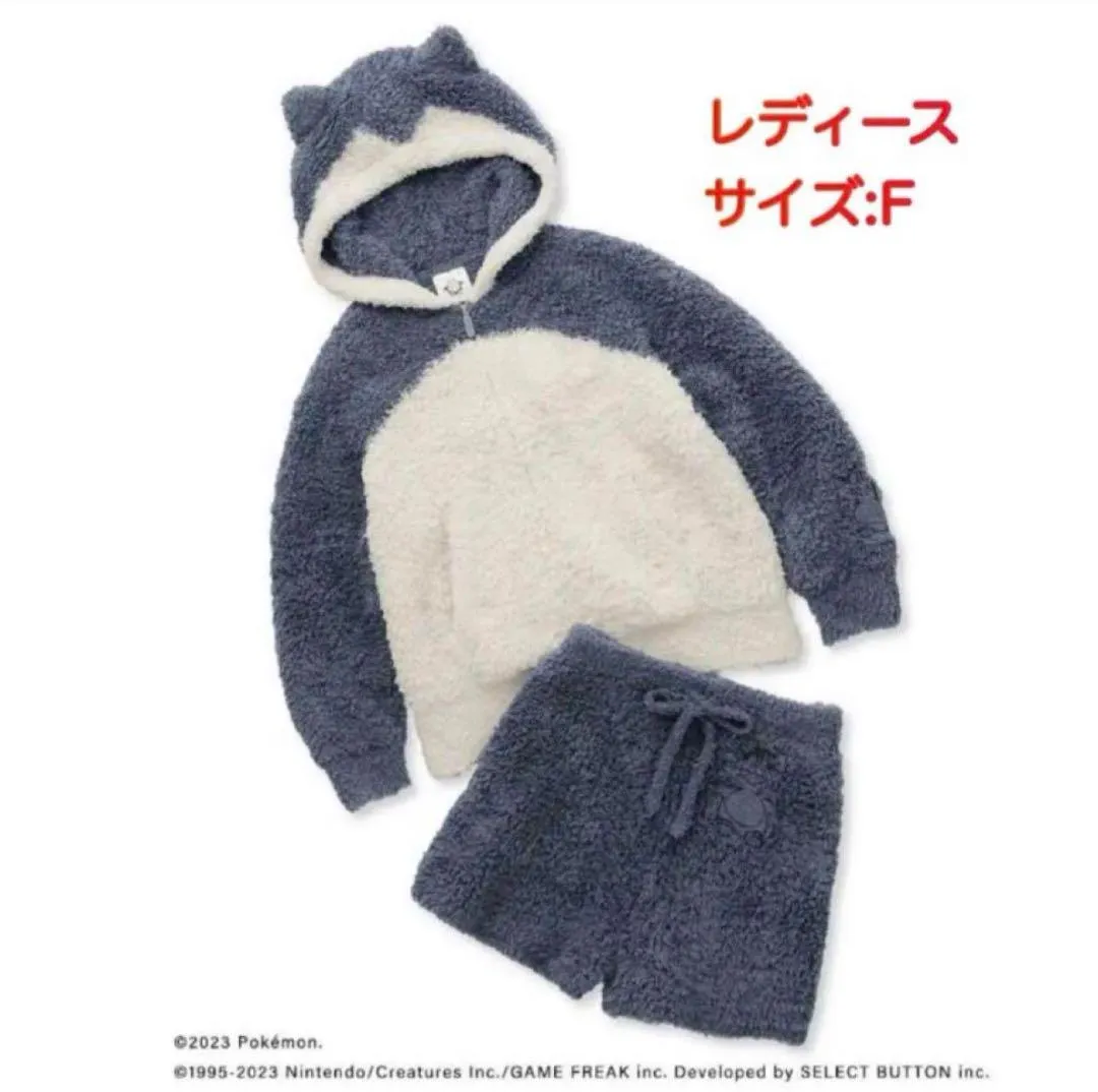 定番の冬ギフト ジェラピケ　ポケモンスリープコラボ　カビゴンパーカ&ショートパンツセット ルームウェア・パジャマ - landenbergstore.com