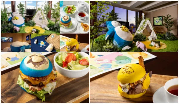 ポケモンスリープのホテル宿泊プラン!グランドハイアット東京♪コラボカフェメニューにバーガーやスイーツも登場   コラボ