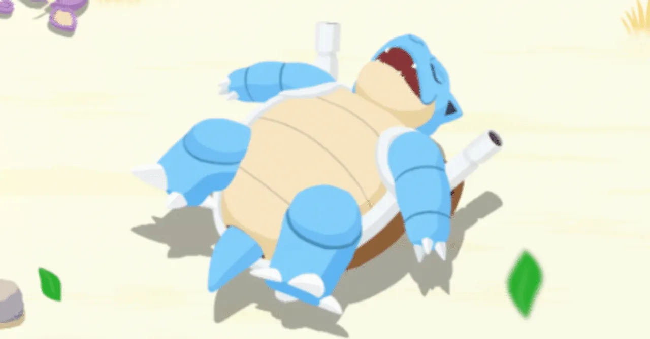 【ポケスリ】カメックス振り返り｜mayimayi0519