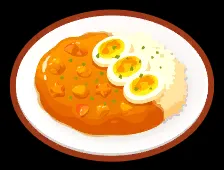 エッグボムカレー