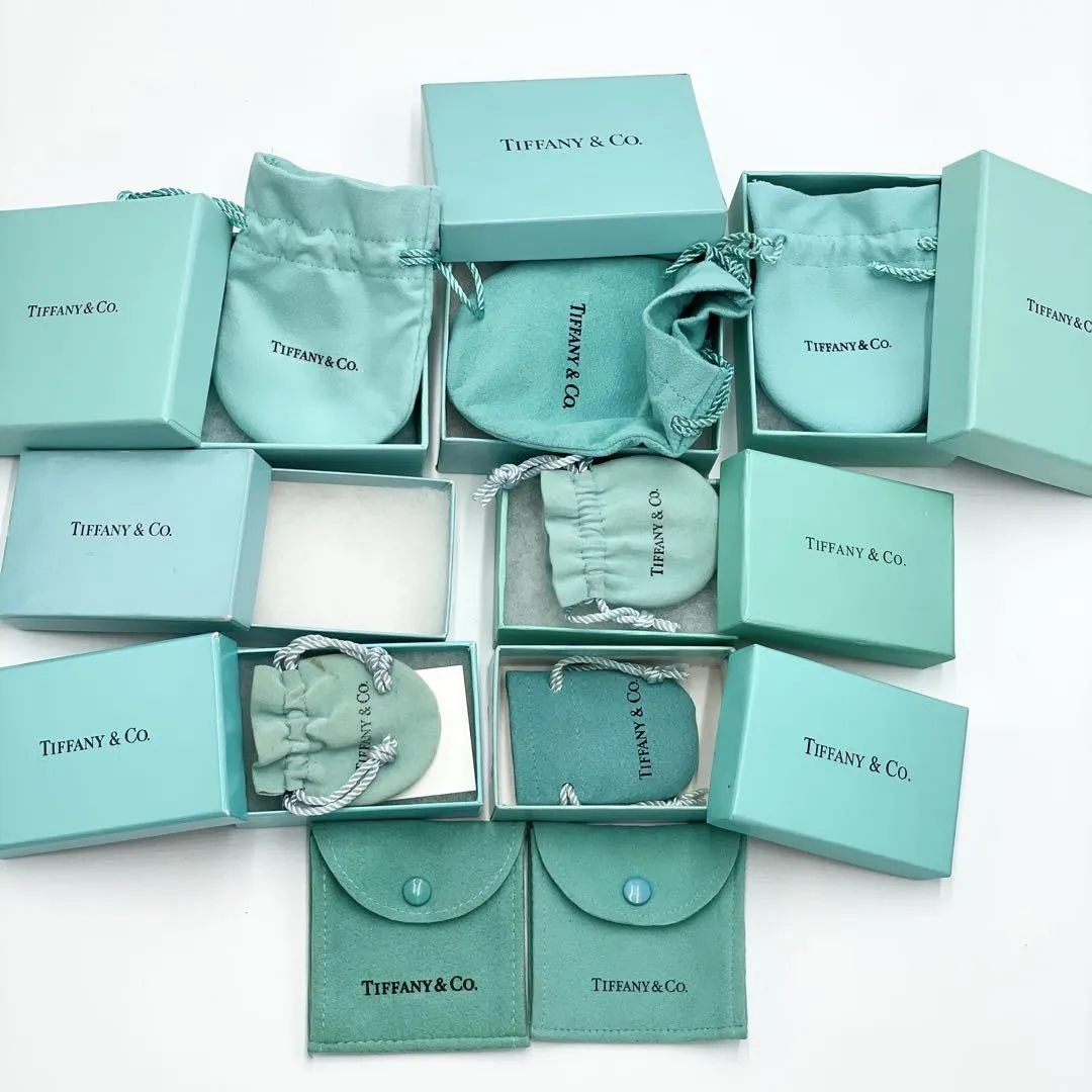 Tiffany 巾着袋 ショップ袋 箱 まとめ セット