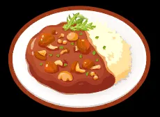 キノコのほうしカレー