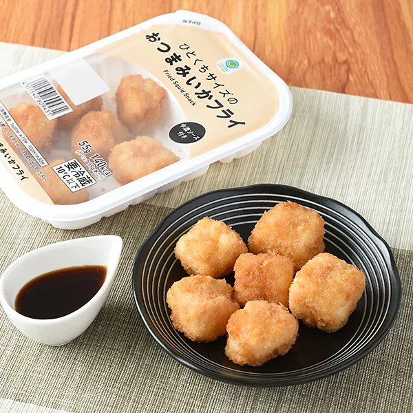 ひとくちサイズのおつまみいかフライ ｜商品情報｜ファミリーマート