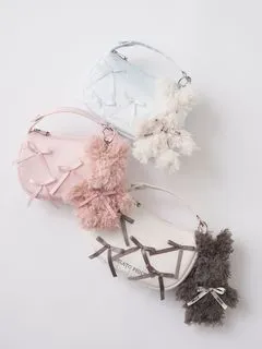 gelato pique/【USAGI ONLINE限定】ラビットリボンキーチャーム/キーケース/キーホルダー