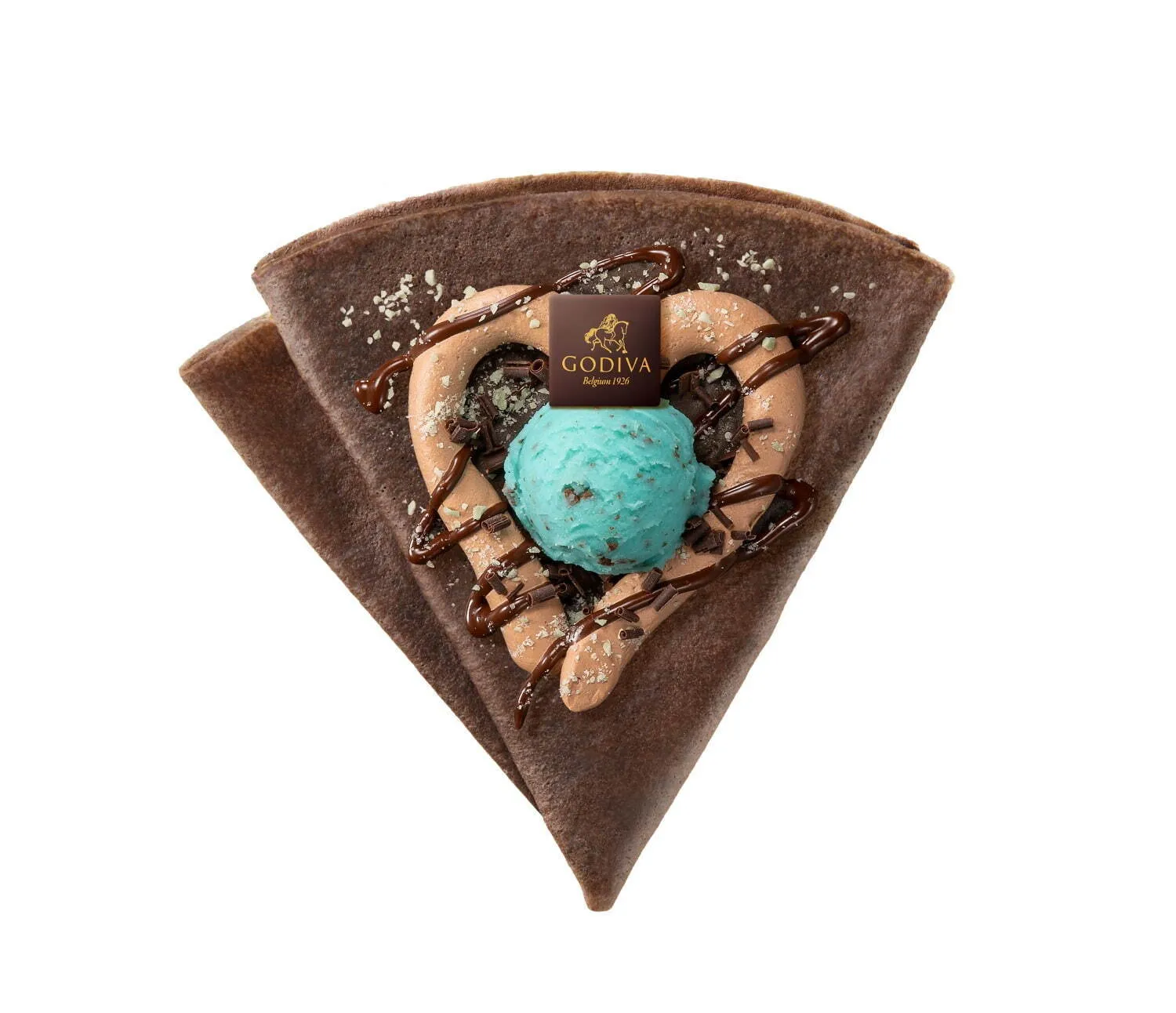 ゴディバ(GODIVA) クレープ チョコミント|写真1
