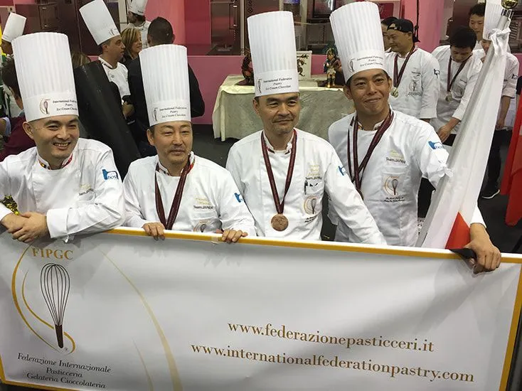 ペストリー料理長 金子浩シェフ 3位入賞