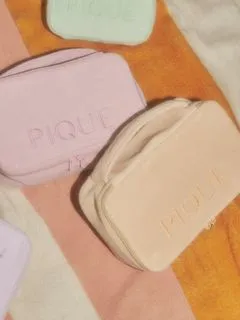 gelato pique/パイルハンドル付きポーチ/ポーチ