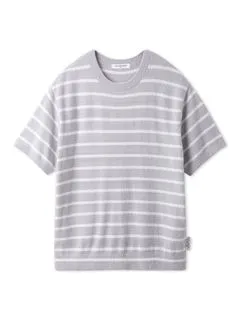 GELATO PIQUE HOMME/【HOMME】スムーズィーボーダープルオーバー/プルオーバー